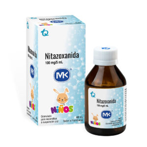 NITAZOXANIDA 100 MG SUSPENSION 60 ML MK