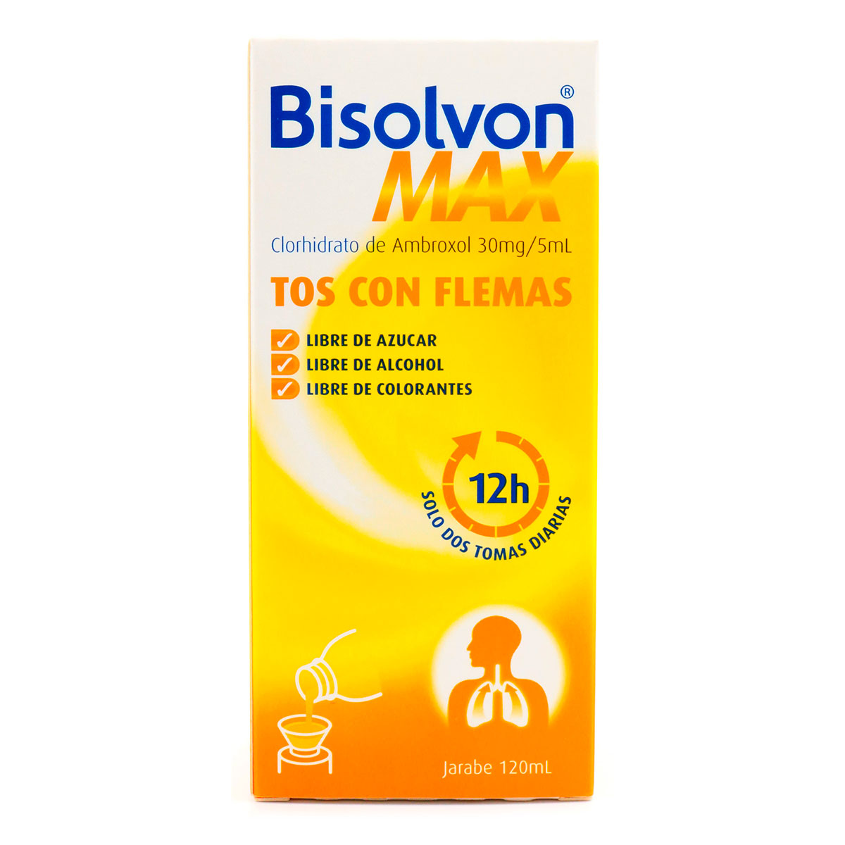 BISOLVON MAX JARABE 120 ML