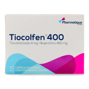 TIOCOLFEN 400 MG 15 CAP LIQUIDAS
