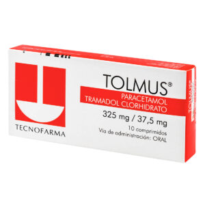 TOLMUS 325MG/37.5 MG 10 COMPRIMIDOS