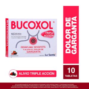 BUCOXOL TRIPLE ACCION F.ROJOS 10 TBS