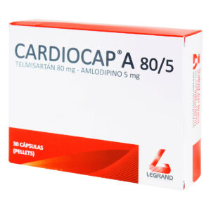 CARDIOCAP A 80/5MG 30TBS 91416