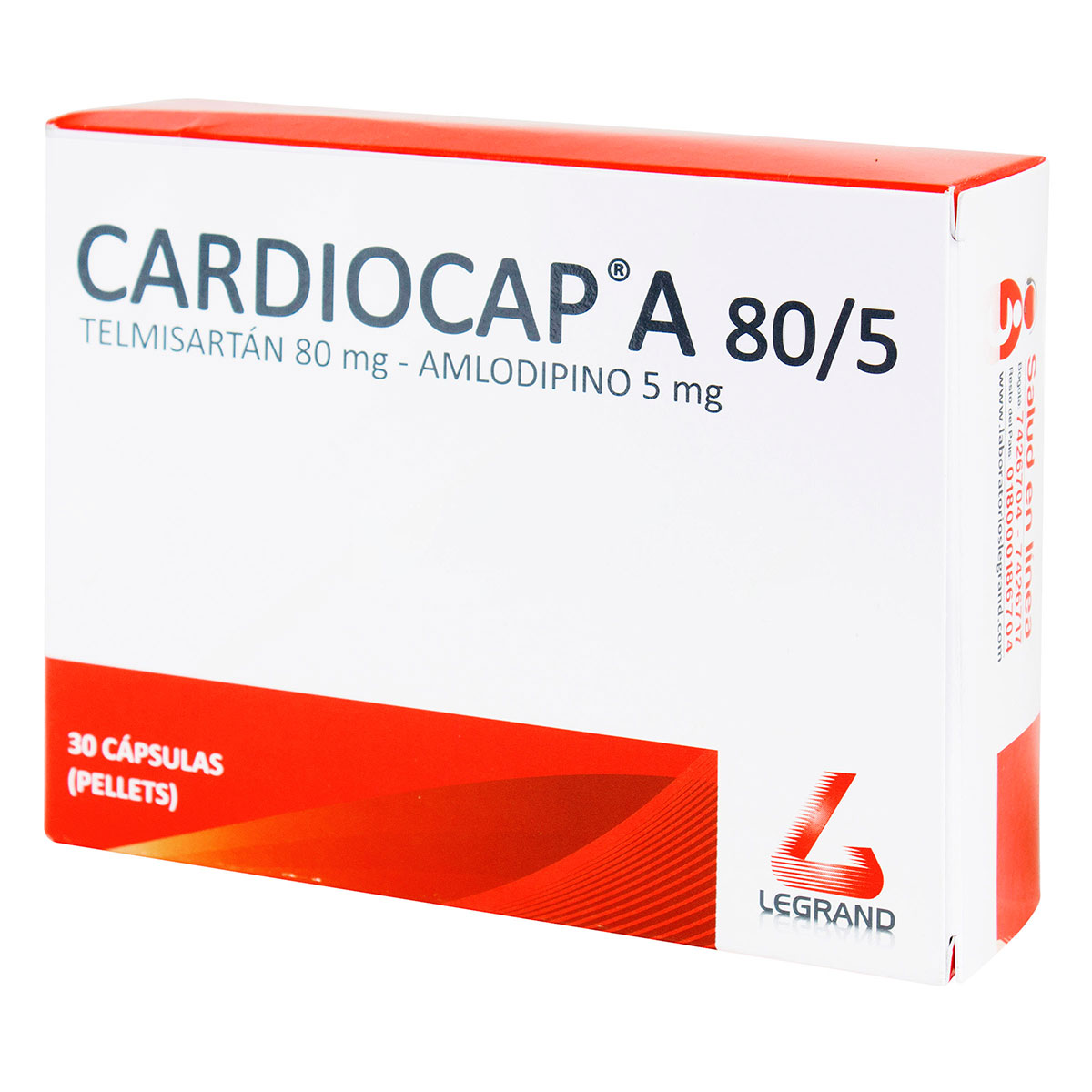 CARDIOCAP A 80/5MG 30TBS 91416