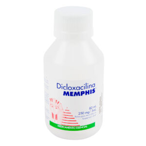 DICLOXACILINA 250 MG SUSP.80 ML MP