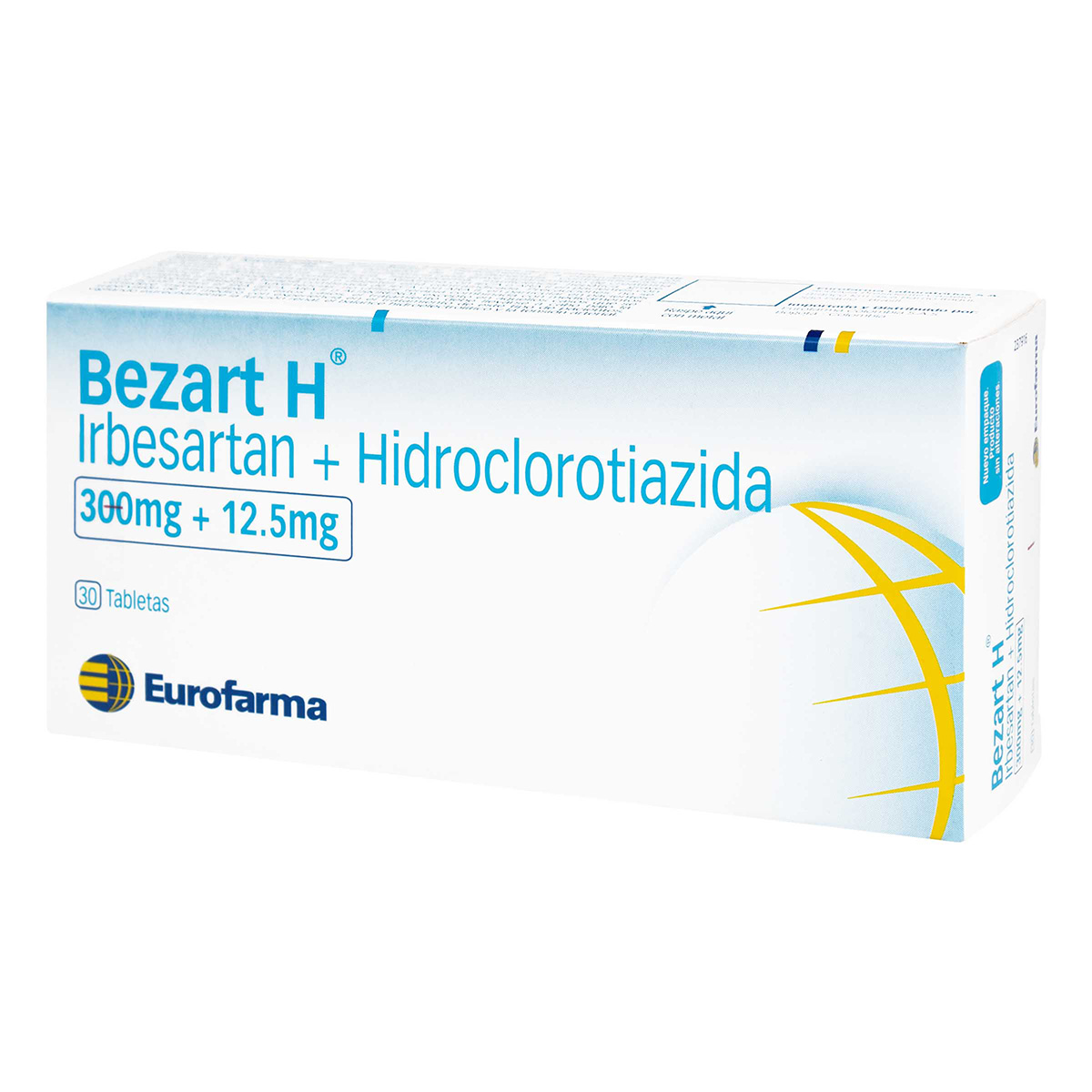 BEZART H 300/12.5 MG 30 TBS60840