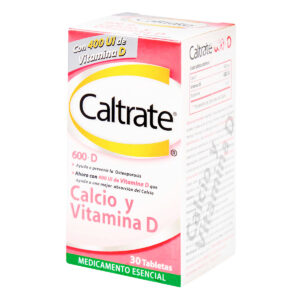 CALTRATE D 600 MG 400UI 30 TBS