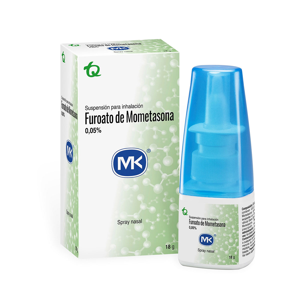 FUROATO MOMETASONA 0.05% SPR.18G.MK