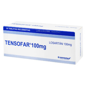LOSARTAN TENSOFAR 100 MG 30 TABLETAS