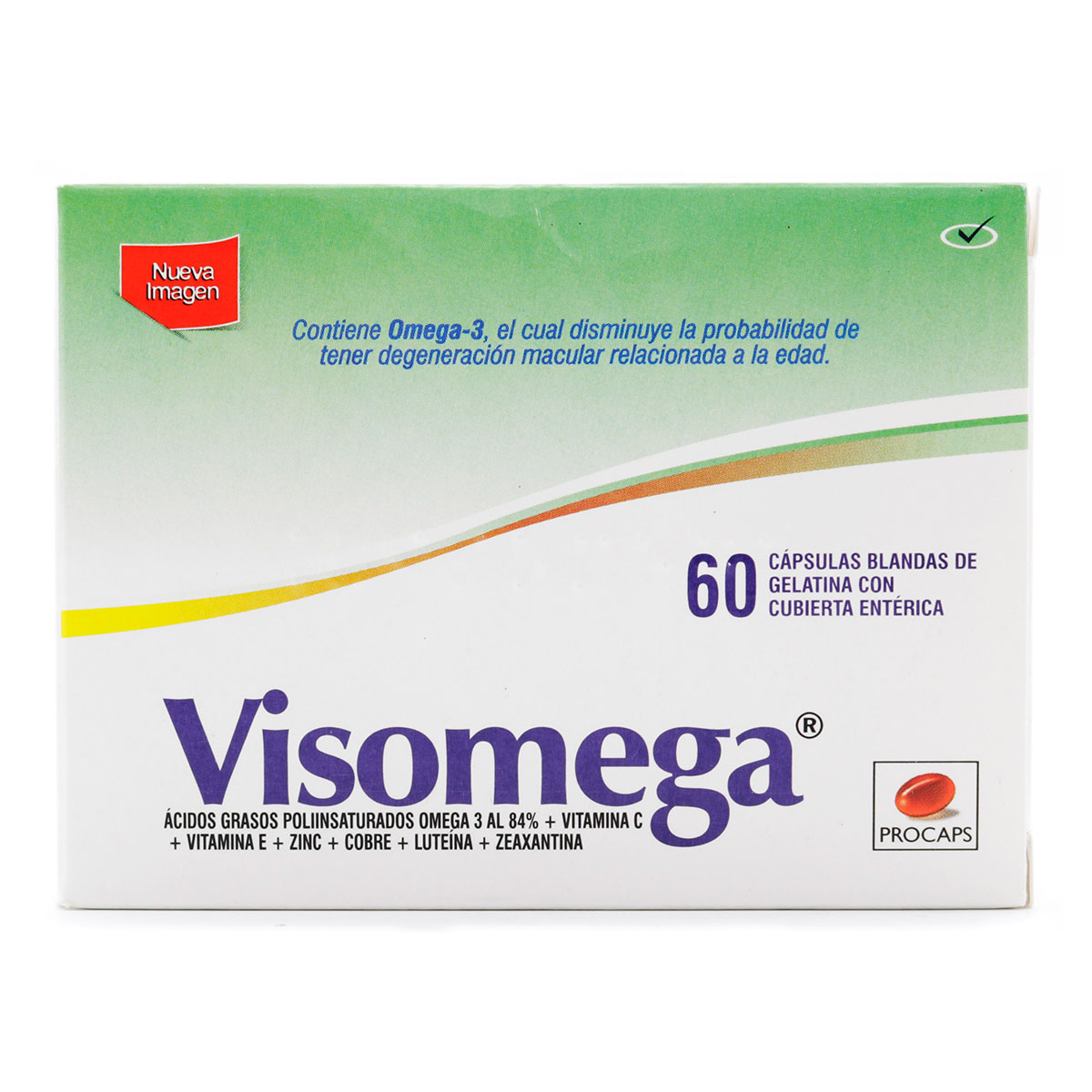 VISOMEGA 60 CAPSULAS BLAN PC