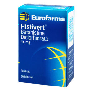 HISTIVERT 16 MG 30 TABLETAS