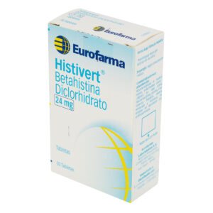 HISTIVERT 24 MG 30 TABLETAS