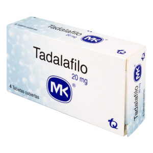 TADALAFILO 20 MG 4 TABLETAS MK