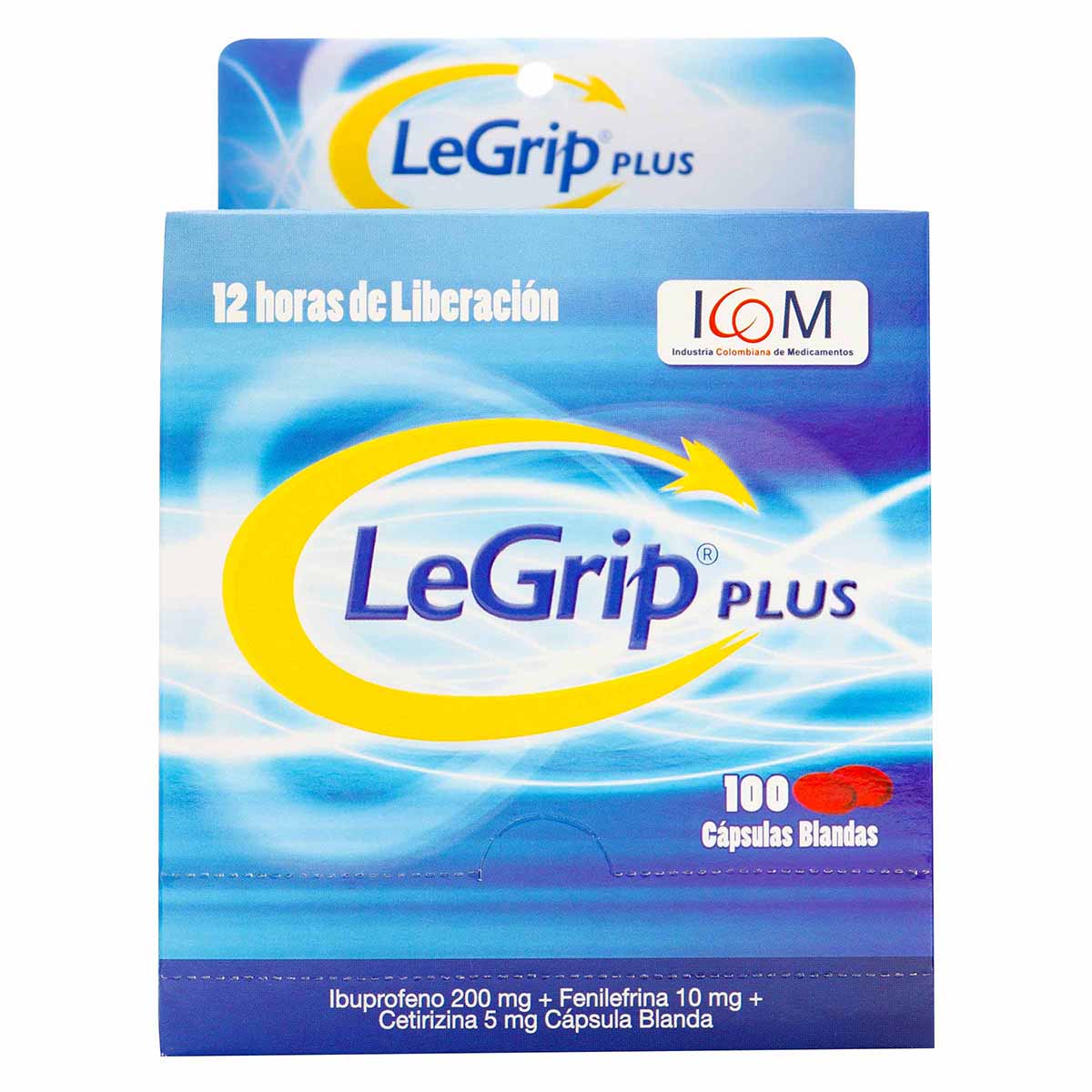 LEGRIP PLUS 100 CAP.BLAN ICOM