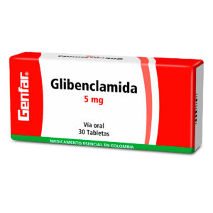 GLIBENCLAMIDA 5 MG 30 TBS GF