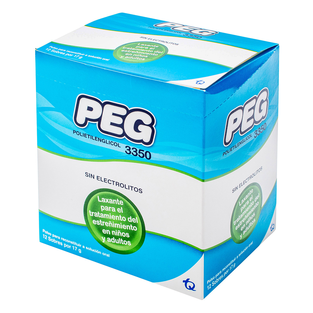 PEG POLIETILENGLICOL 3350 12 SOBRES