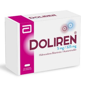 DOLIREN 5MG/325MG 30 TBS