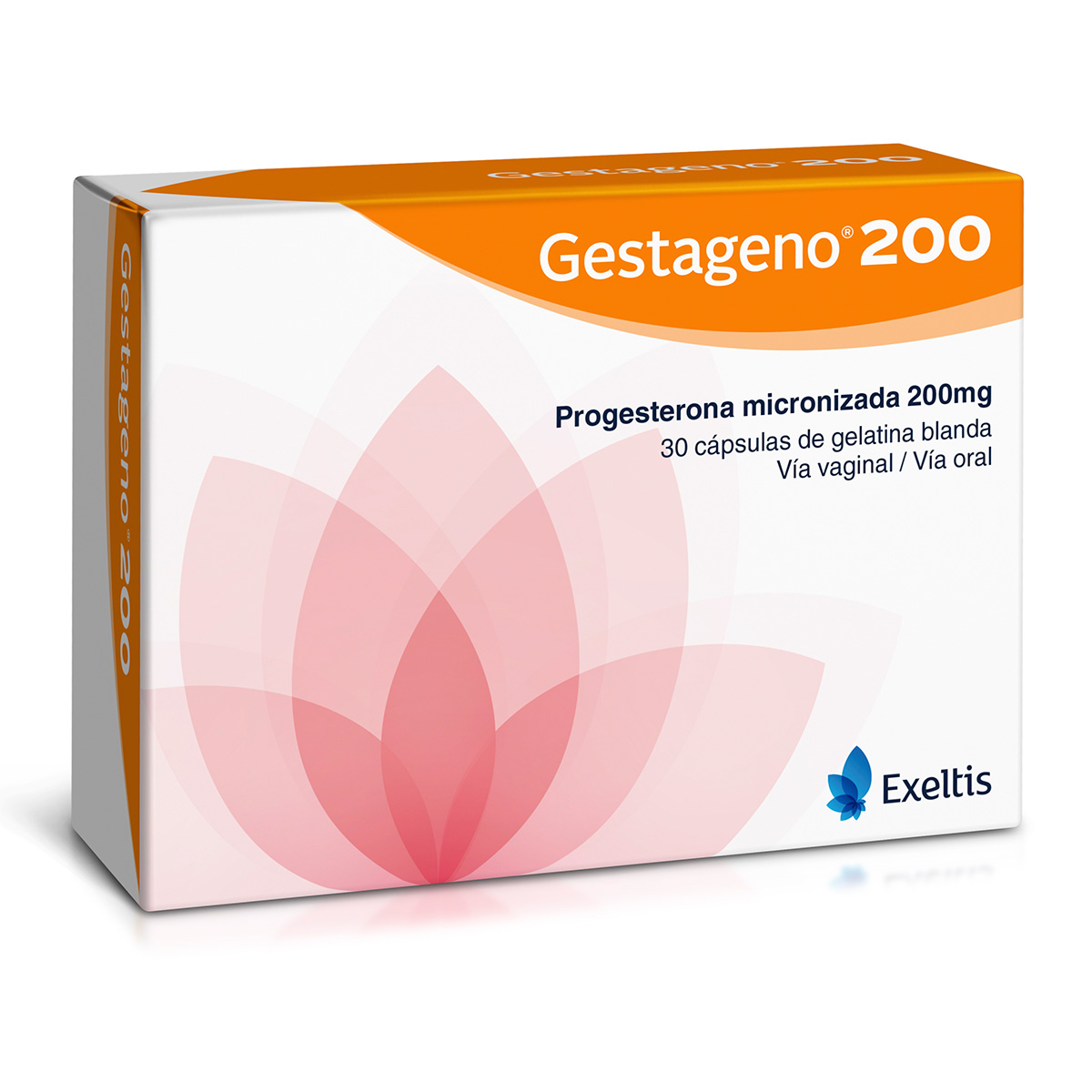 GESTAGENO 200 MG 30 CAP.
