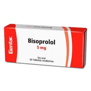 BISOPROLOL 5 MG 30 TABLETAS GF21039