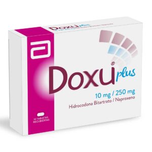 DOXU PLUS 10/250MG 10 TABLETAS