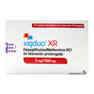 XIGDUO XR 5/1000 MG 56 TAB