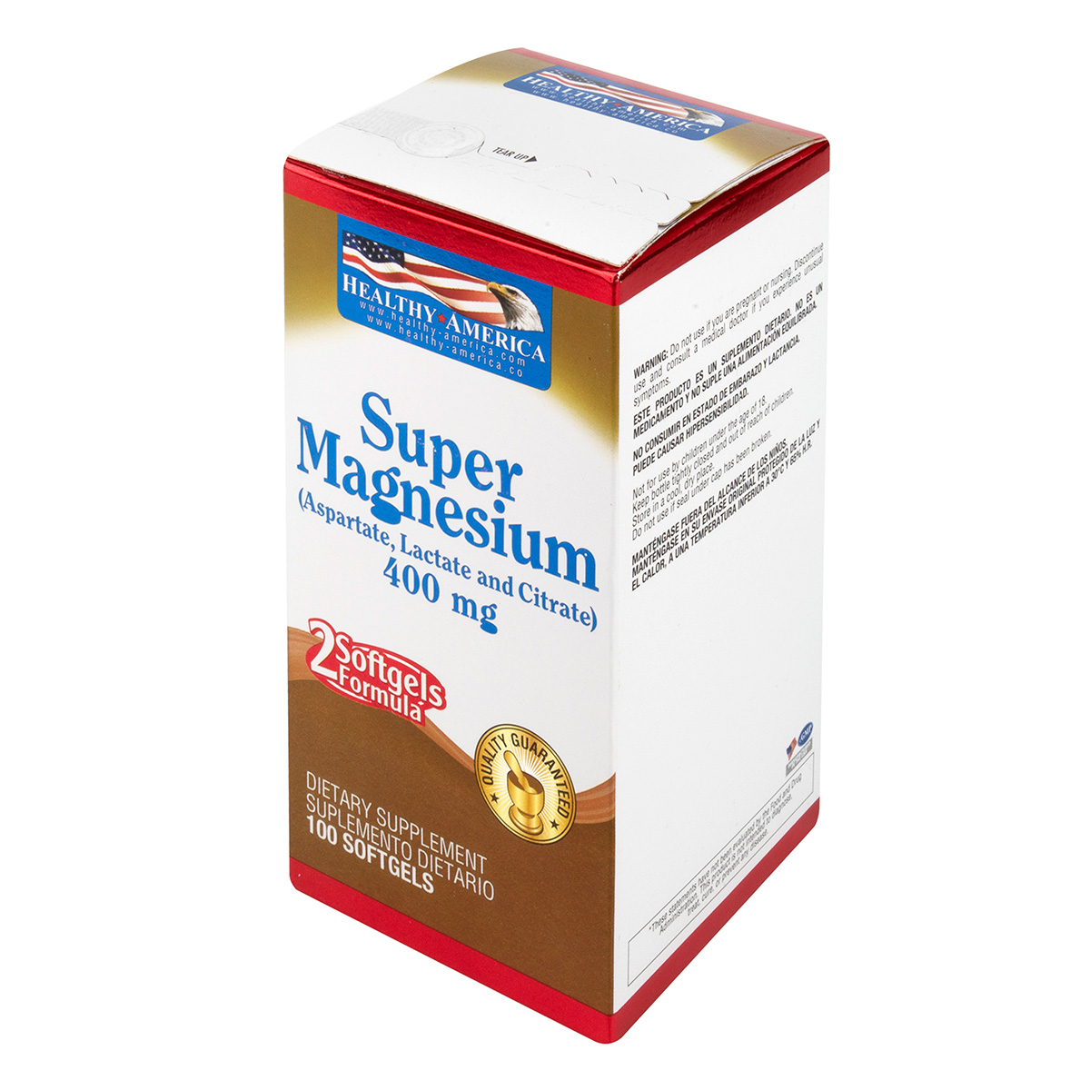 SUPER MAGNESIUM 400 MG 100 SOFTGELS