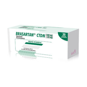 BRASARTAN CTDN 160/25MG 30 TBS