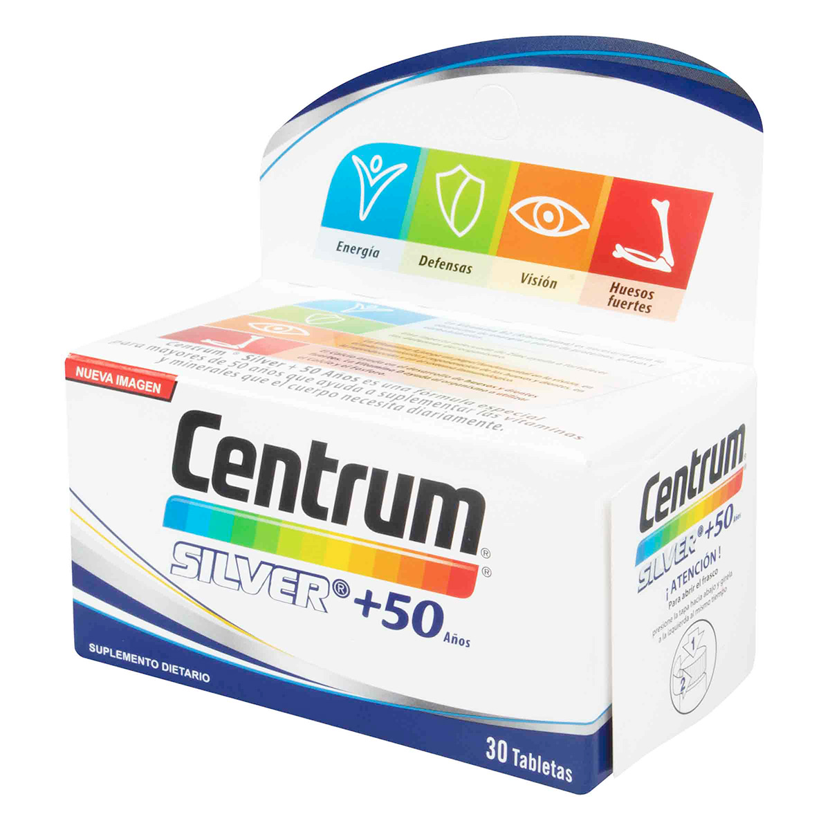 CENTRUM SILVER 50 ANOS 30 TABLETAS