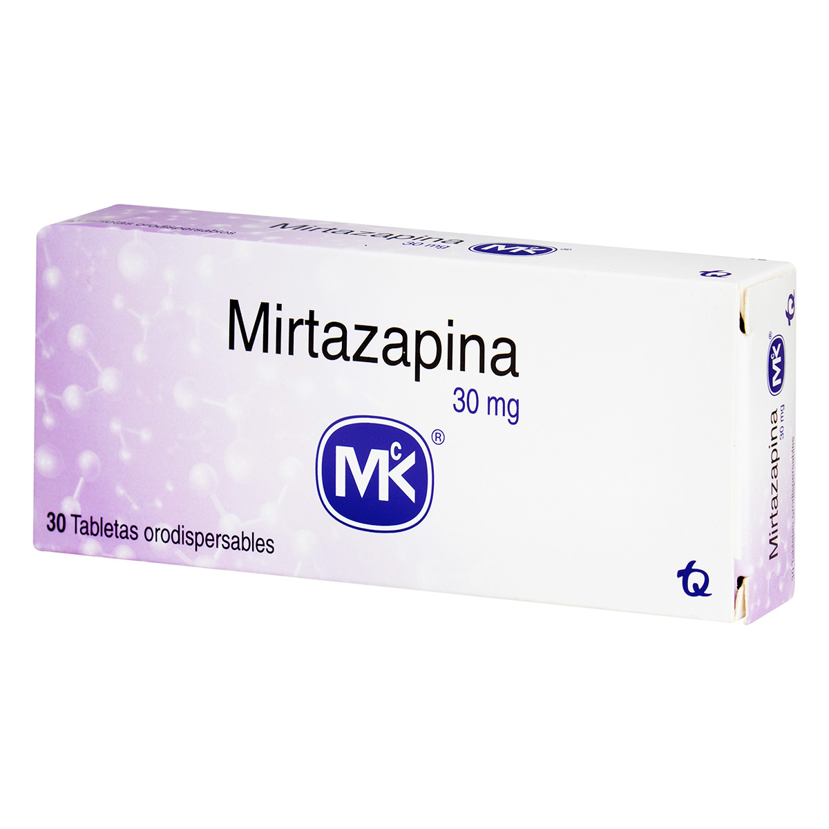 MIRTAZAPINA 30 MG 30 MK