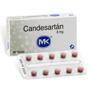 CANDESARTAN 8 MG 30 TABLETAS MK 16848