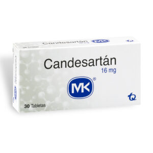 CANDESARTAN 16 MG 30 TABLETAS MK33696