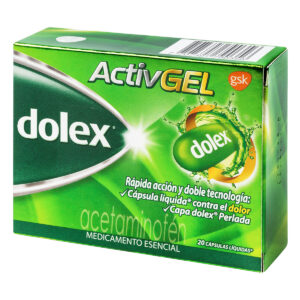 DOLEX ACTIVEGEL 20 CAPSULAS LIQUIDAS