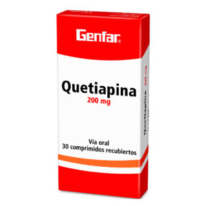 QUETIAPINA 200 MG 30 TBS GF 134340