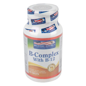 B-COMPLEX WITH B-12 90 CAPSULAS IVA