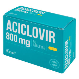 ACICLOVIR 800 MG 50 TABLETAS LP
