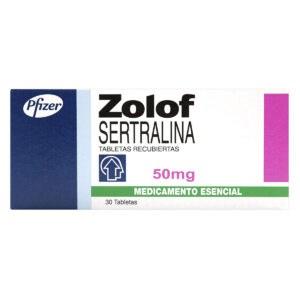 ZOLOF 50 MG 30 TBS