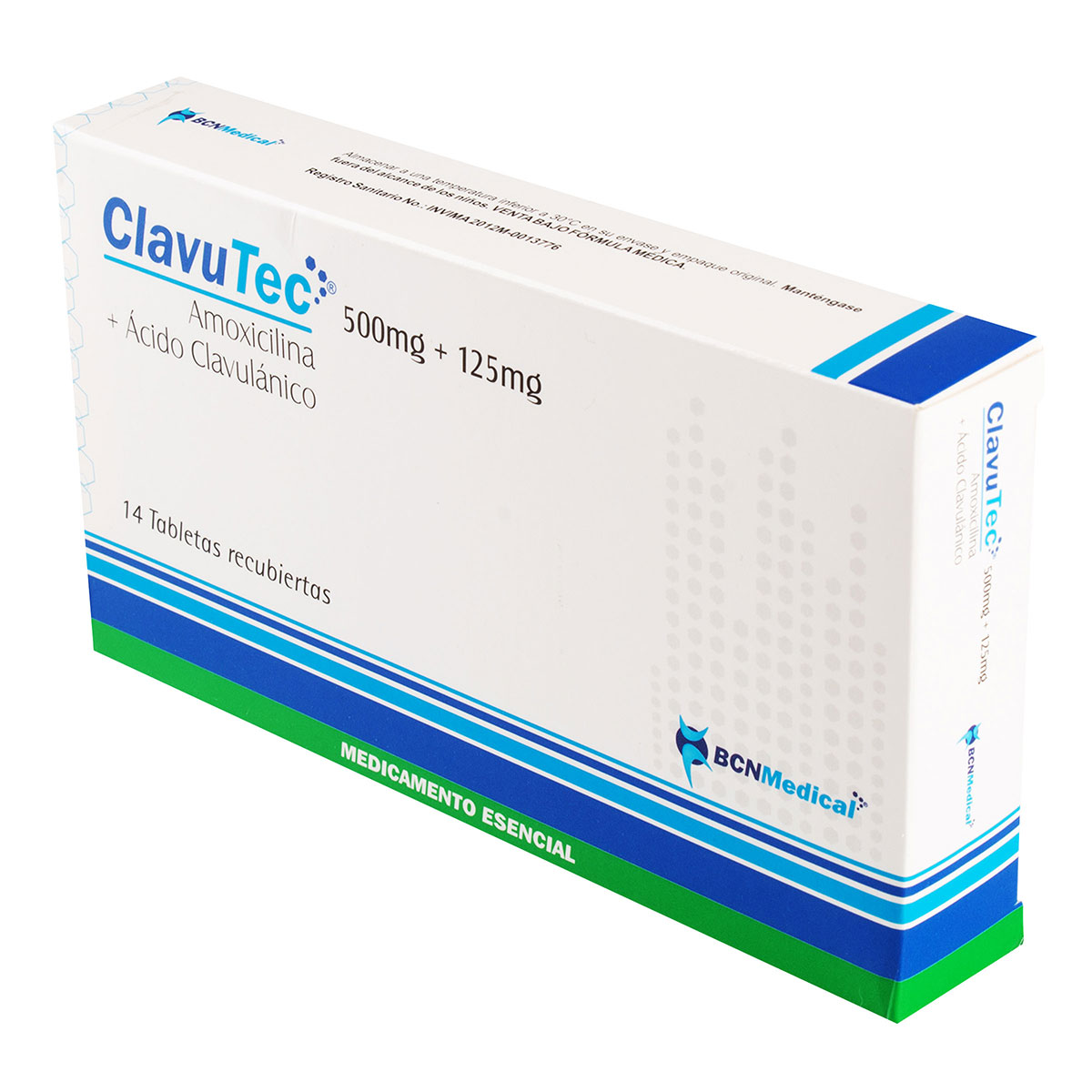 CLAVUTEC 500 MG 14 TABLETA