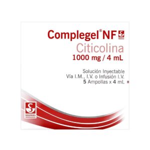 COMPLEGEL NF CIT 1000 MG 4ML 5 AMP.