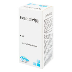 GENTAMICINA 0.3% OFTALMICA 6 ML PC