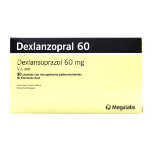 DEXLANZOPRAL 60 MG 30 CAPSULAS