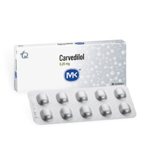 CARVEDILOL 6.25 MG 30 TBS MK8918