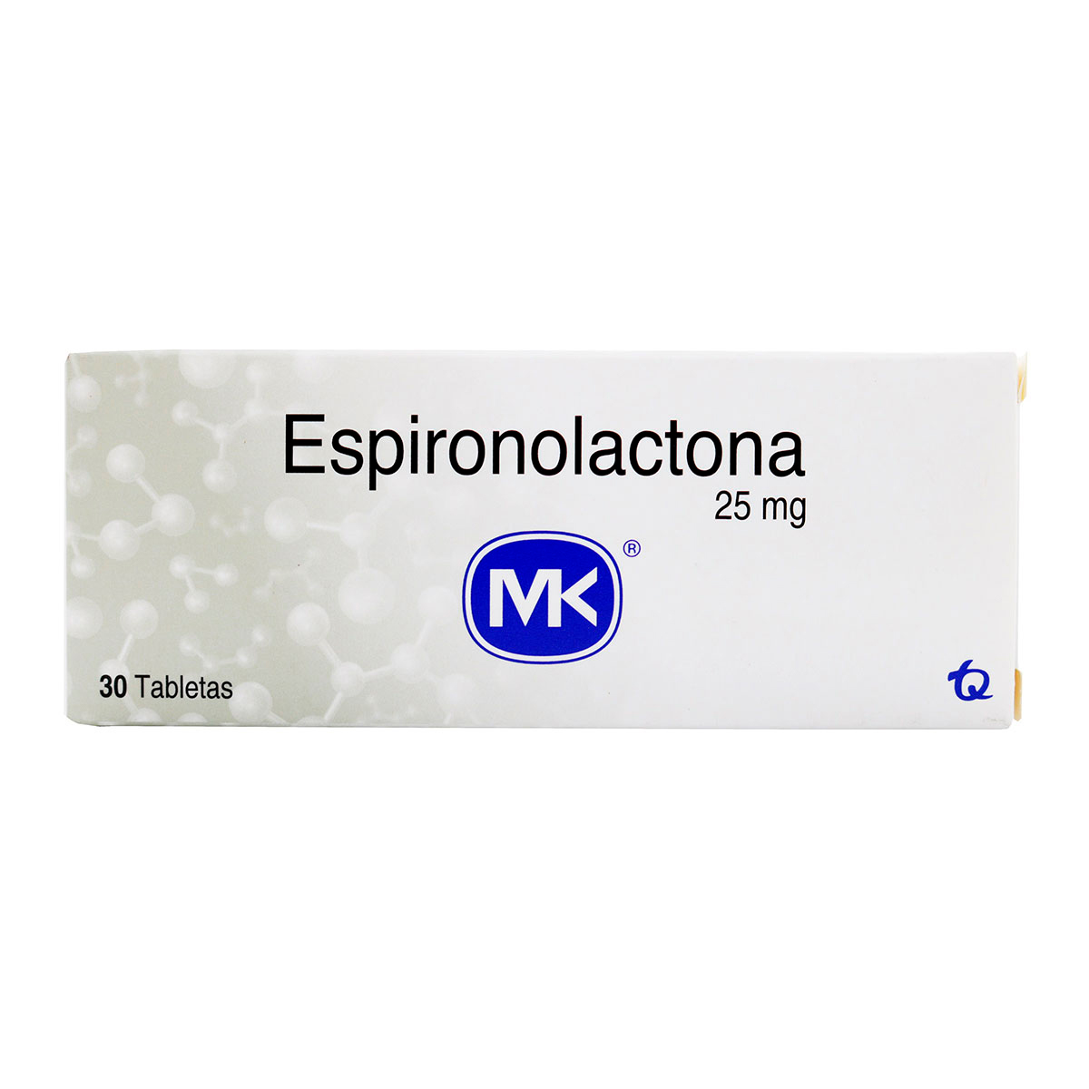 ESPIRONOLACTONA 25 MG 30 TABLETAS MK