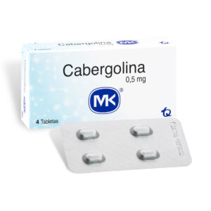 CABERGOLINA 0.5 MG 4 TABLETAS MK37933
