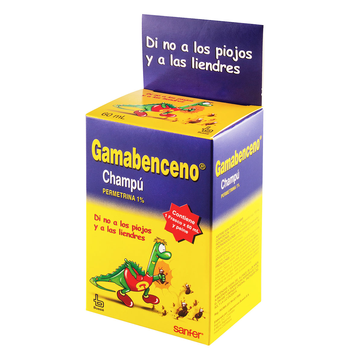 CHA.GAMABENCENO 60 ML