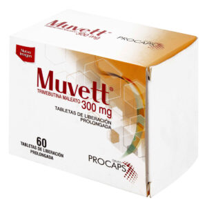 MUVETT 300 MG 60 TABLETAS