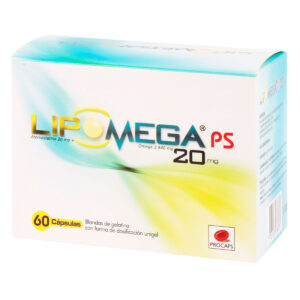 LIPOMEGA 20 MG 60 CAPSULAS