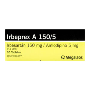 IRBEPREX A 150 MG 30 TABLETAS