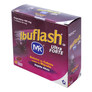 IBUFLASH ULTRA FORTE 18 CAPSULAS