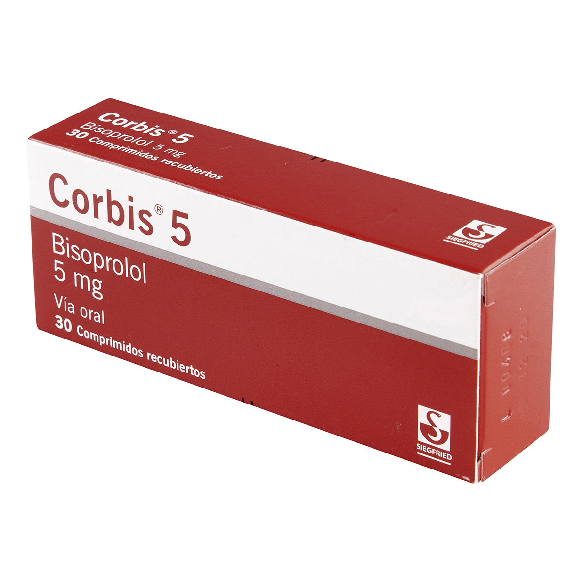 CORBIS BISOPROLOL 5 MG 30 TBS21039