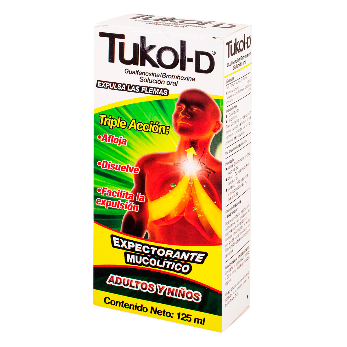 TUKOL-D EXPECTORANTE SOL.ORAL 125 ML