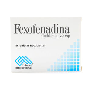 FEXOFENADINA 120 MG 10 TABLETAS PC